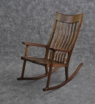 Our new Mason Rocker. A Maloof style rocker made in Port Macquarie, this one in Tasmanian Blackwood, but can be made in a variety of timbers to suit you. Superbly comfortable and a joy to behold.