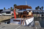 Silver Cloud finished and in the water about 3 weeks before departure to Brisbane Waters.