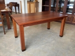 Kent Dining Table in River Red Gum & Bloodwood - 1500 x 855 x 750h